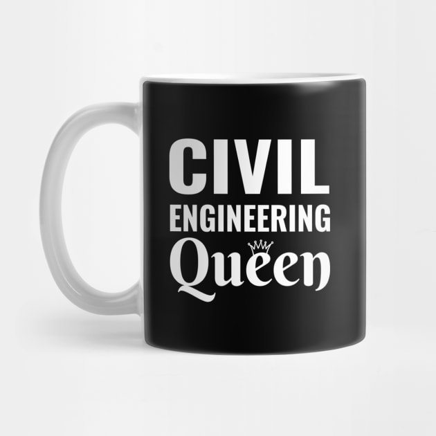 Civil Engineering Queen Women in stem steminist by Petalprints